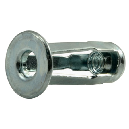 Midwest Fastener Rivet Nut, 22mm L, M4-0.70 Thread Size, Steel, Zinc Plated, 10 PK 39462